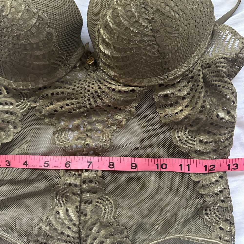 🆕Daisy Fuentes Lace Teddy - Picture 14 of 16